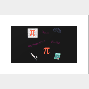 Mathematics Sticker Pack Posters and Art